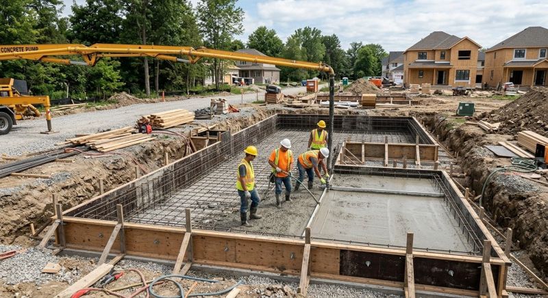 Cement Foundation Installation in North Fort Myers, FL