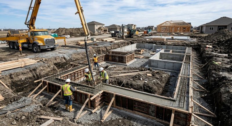 Concrete Foundation Installation in Cape Coral, FL