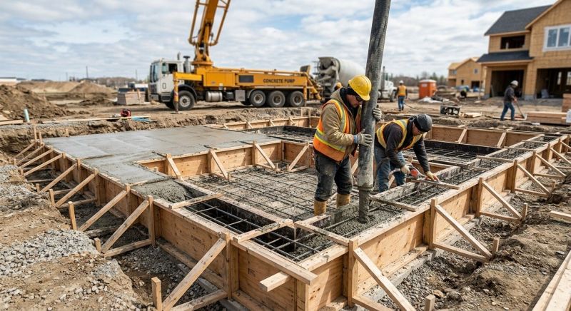 Foundation Wall Pouring in Fort Myers, FL