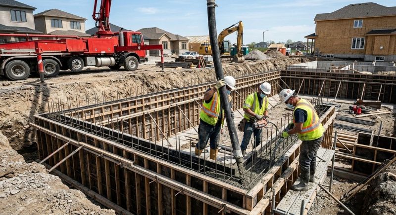 Foundation Wall Pouring in Fort Myers, FL