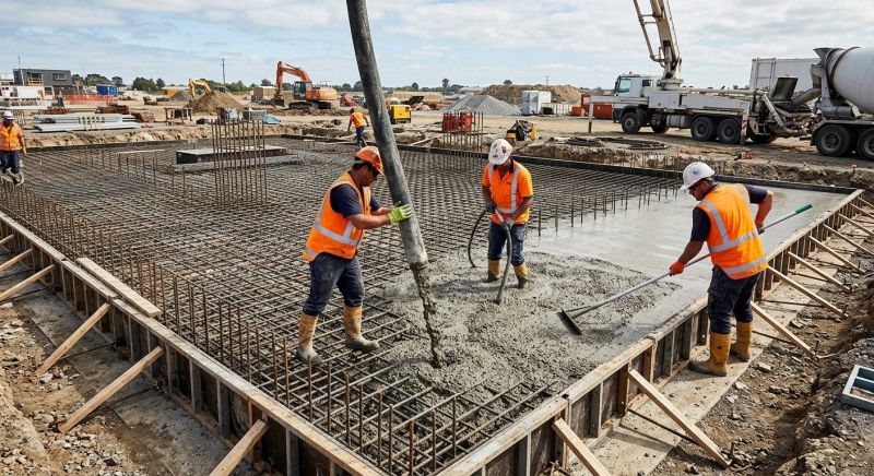 Foundation Wall Pouring in Lehigh Acres, FL