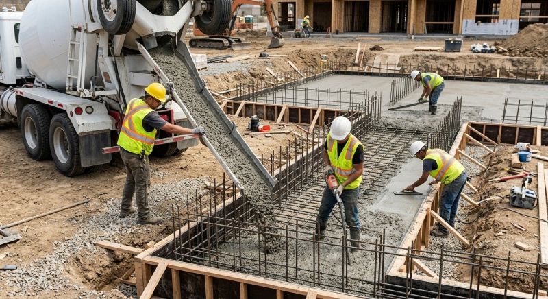 Foundation Wall Pouring in Sanibel, FL